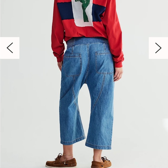 We The Free Lunan Crop Harem Jeans - Picture 4 of 12